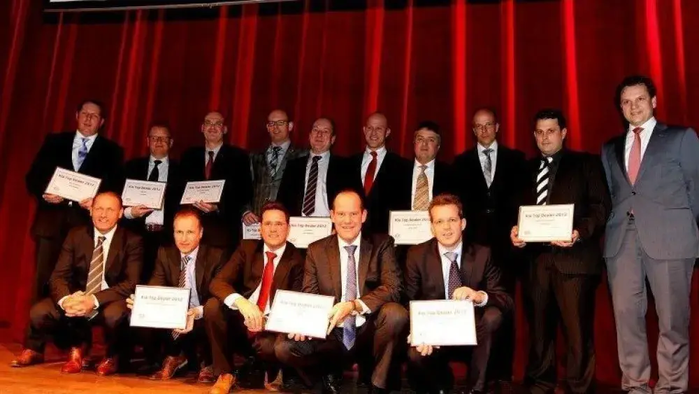 Kia topdealer award 2012