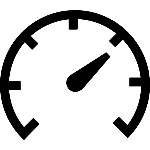 snelheidsmeter icoon
