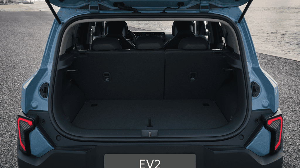 Kia EV2 kofferbak