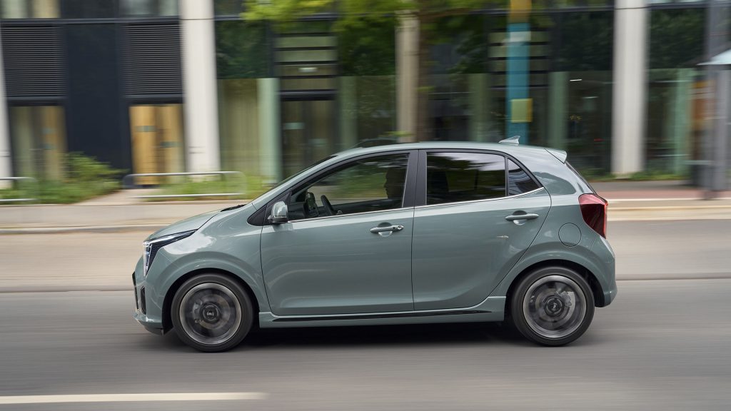 Kia Picanto zij aanzicht