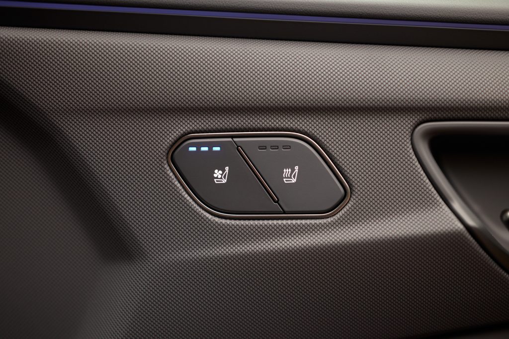 Kia EV5 stoel verkoeling en verwarming