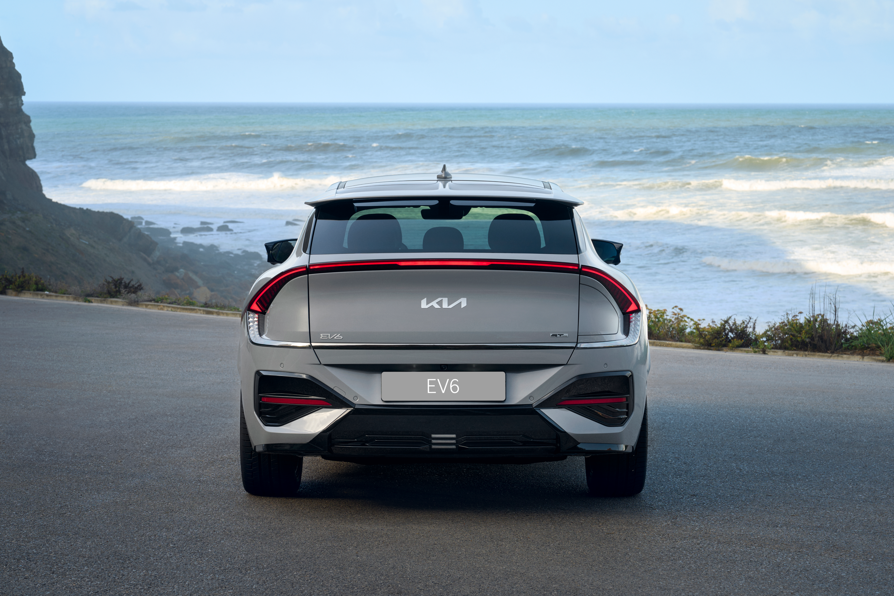 Kia EV6 achter aanzicht