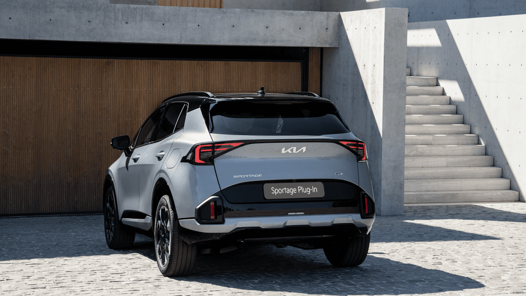Kia Sportage achter aanzicht