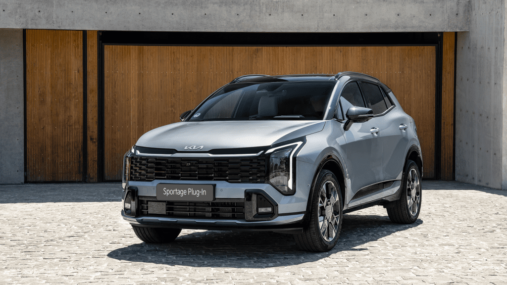 Kia Sportage rechts voor aanzicht