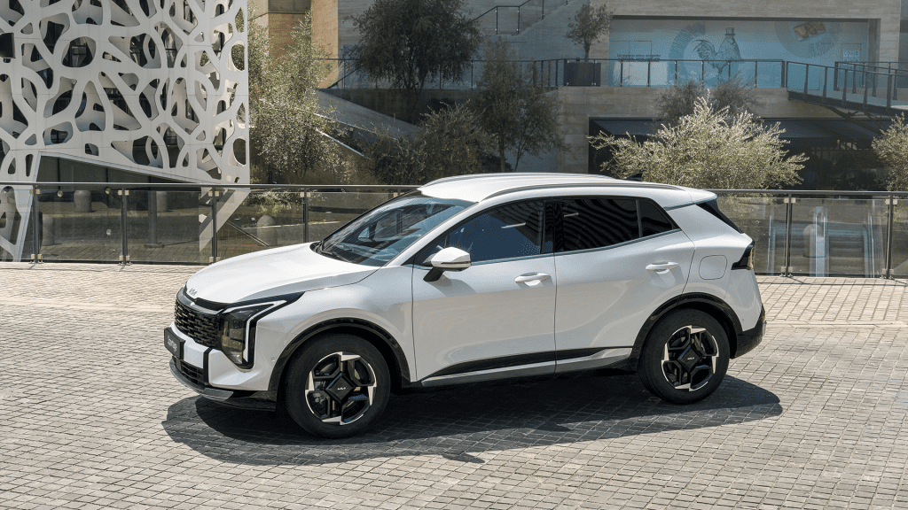Kia Sportage zij aanzicht