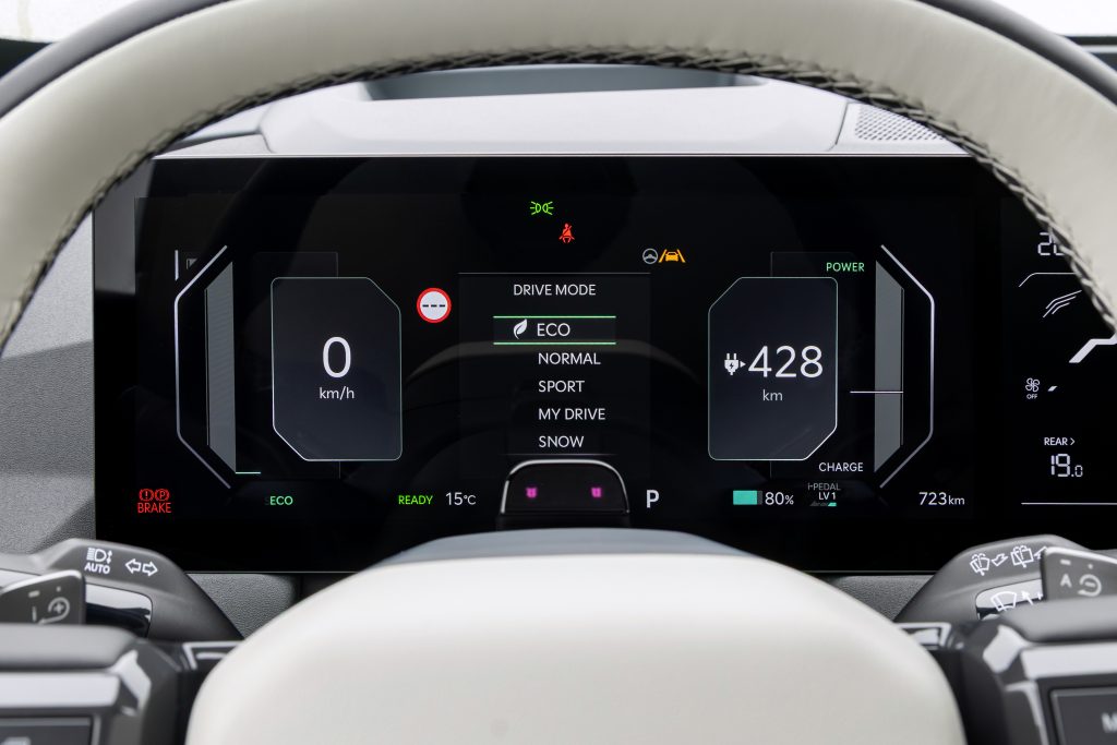 Kia EV5 dashboard