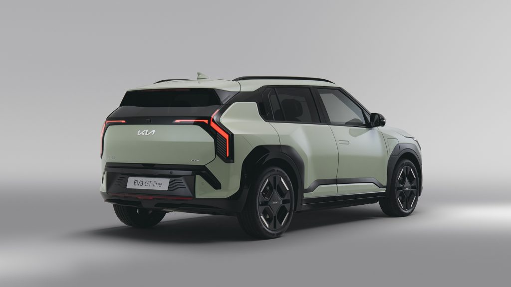 Kia EV3 laadruimte