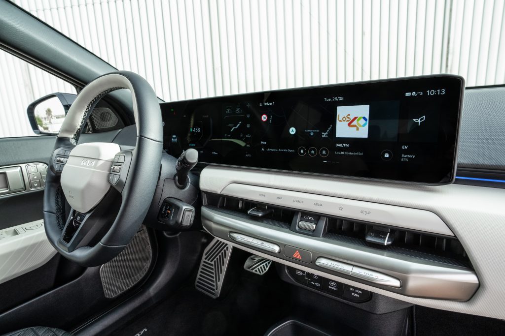 Kia EV4 Fastback dashboard