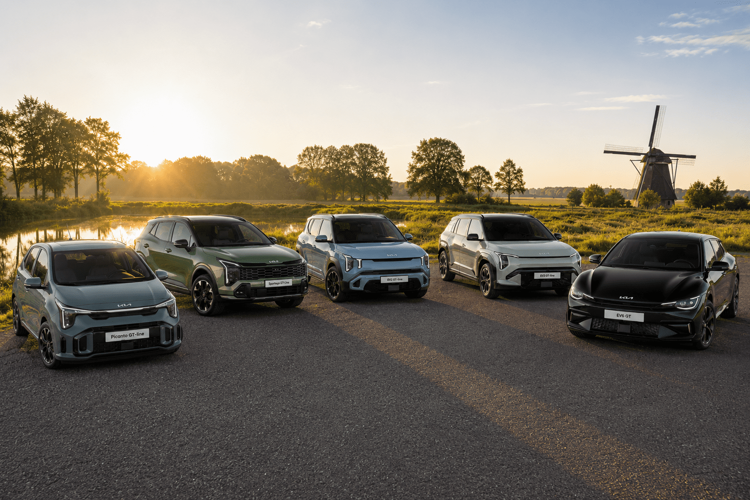 Kia modellen bij Kooijman Autogroep