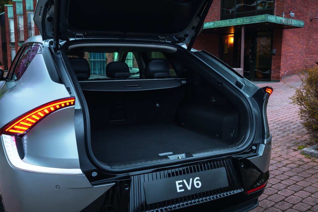 Kia EV6 laadruimte