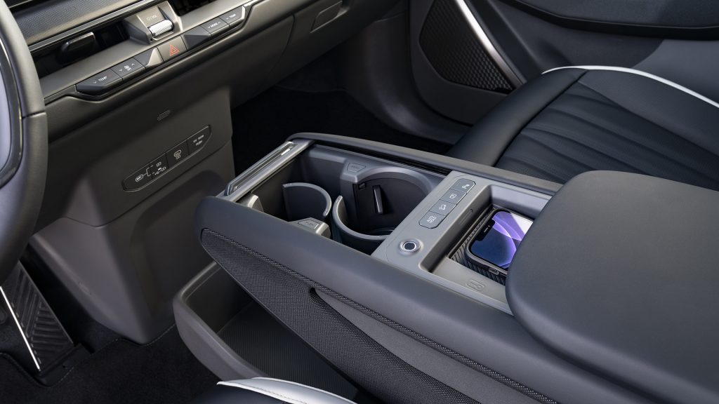Kia EV9 middenconsole