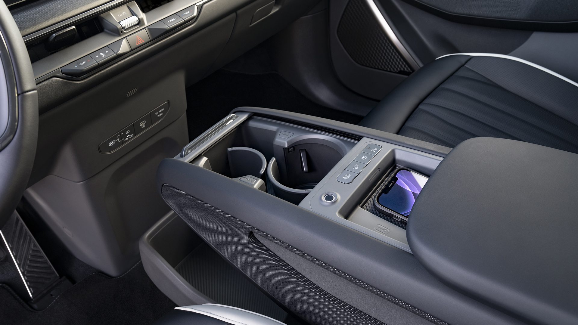 Kia EV9 middenconsole