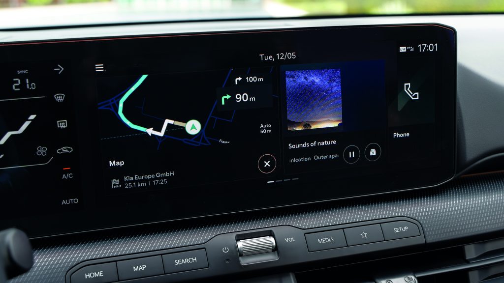 Kia KA4 Sportswagon infotainmentsysteem