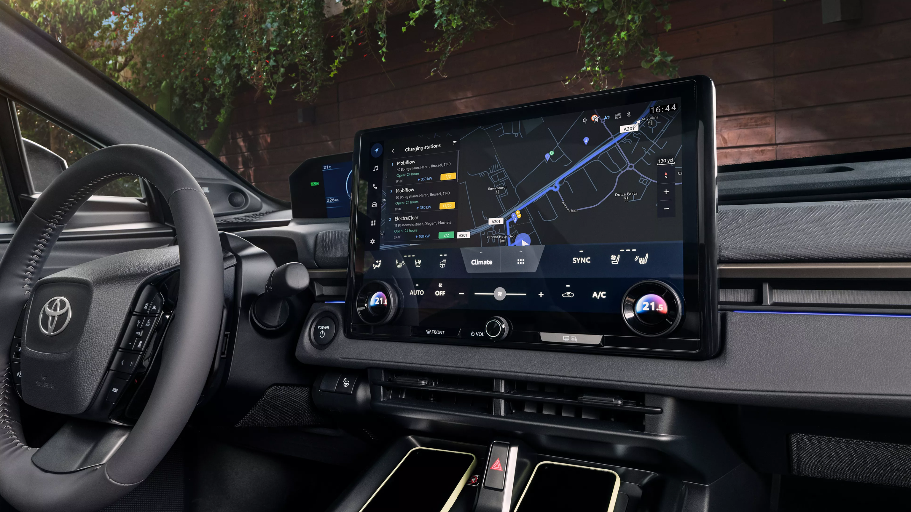 Toyota bZ4X dashboard