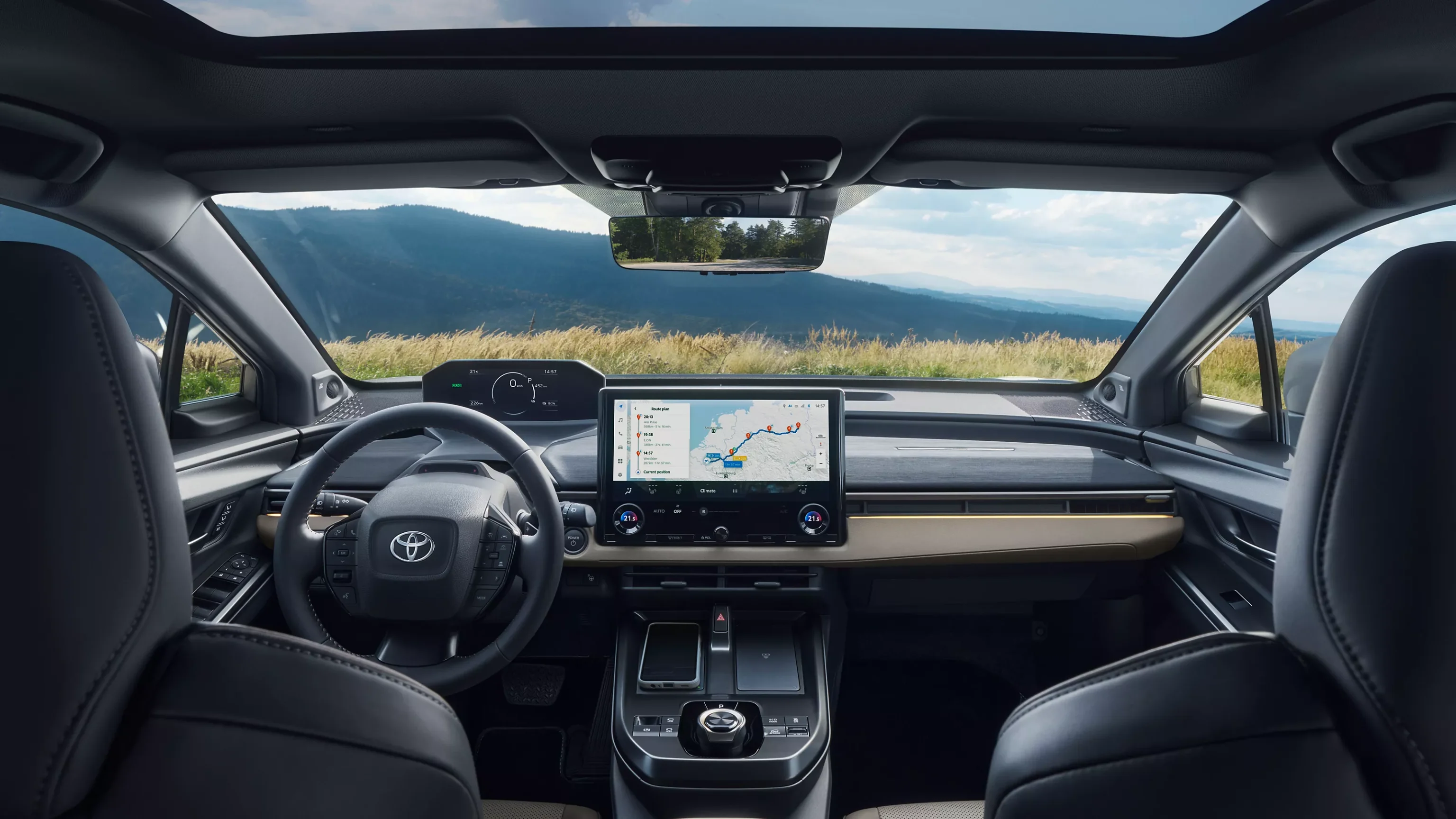 Toyota bZ4X Touring interieur