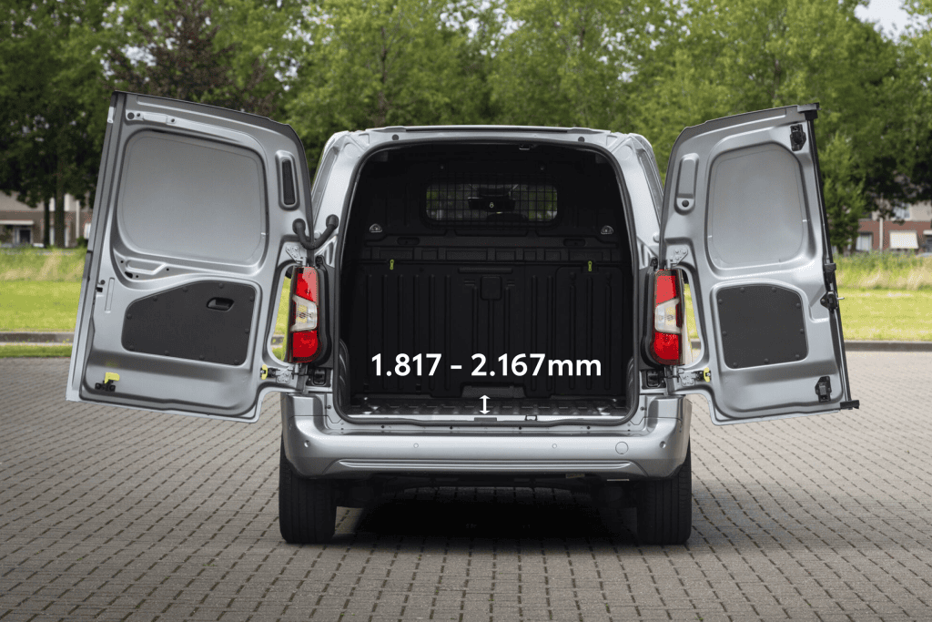 Toyota Proace City lengte laadruimte