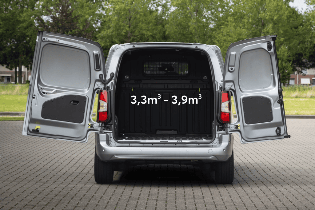 Toyota Proace City volume laadruimte