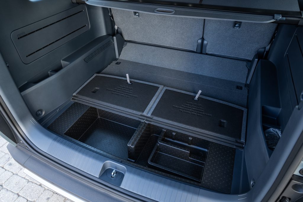 Kia PV5 Passenger laadruimte