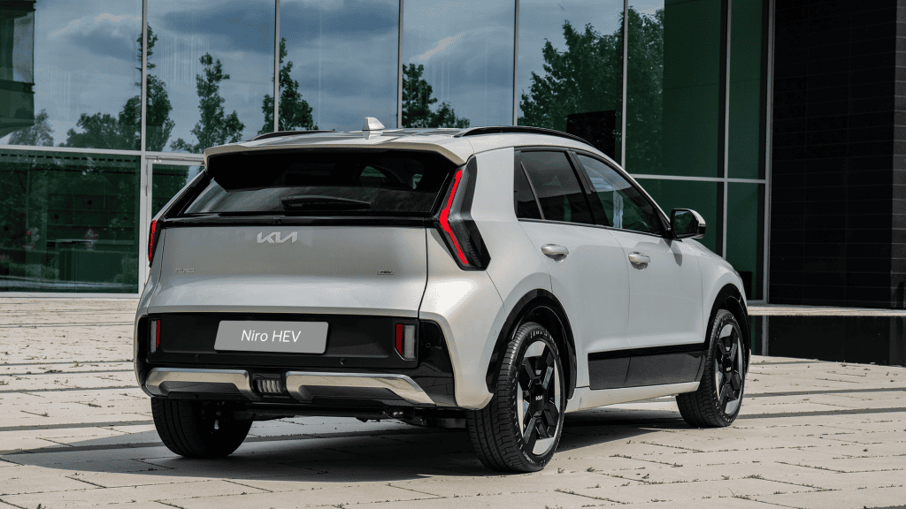 Kia Niro HEV rechterachterzijde