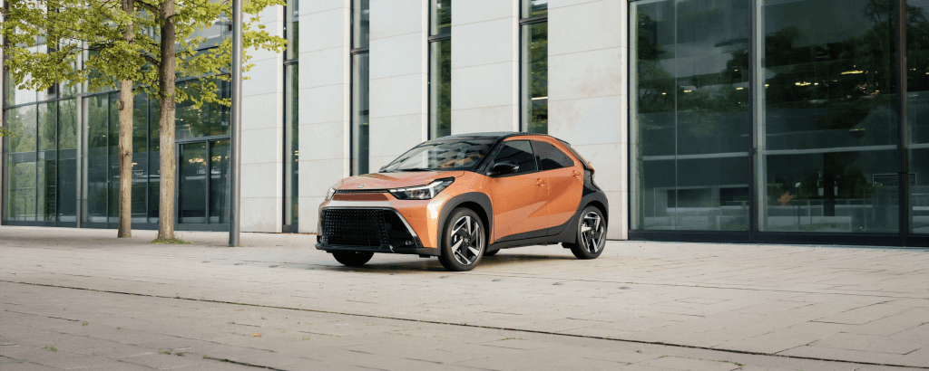 Toyota Aygo X Hybrid actie header