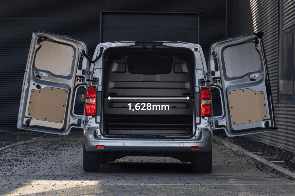 Toyota Proace breedte laadruimte