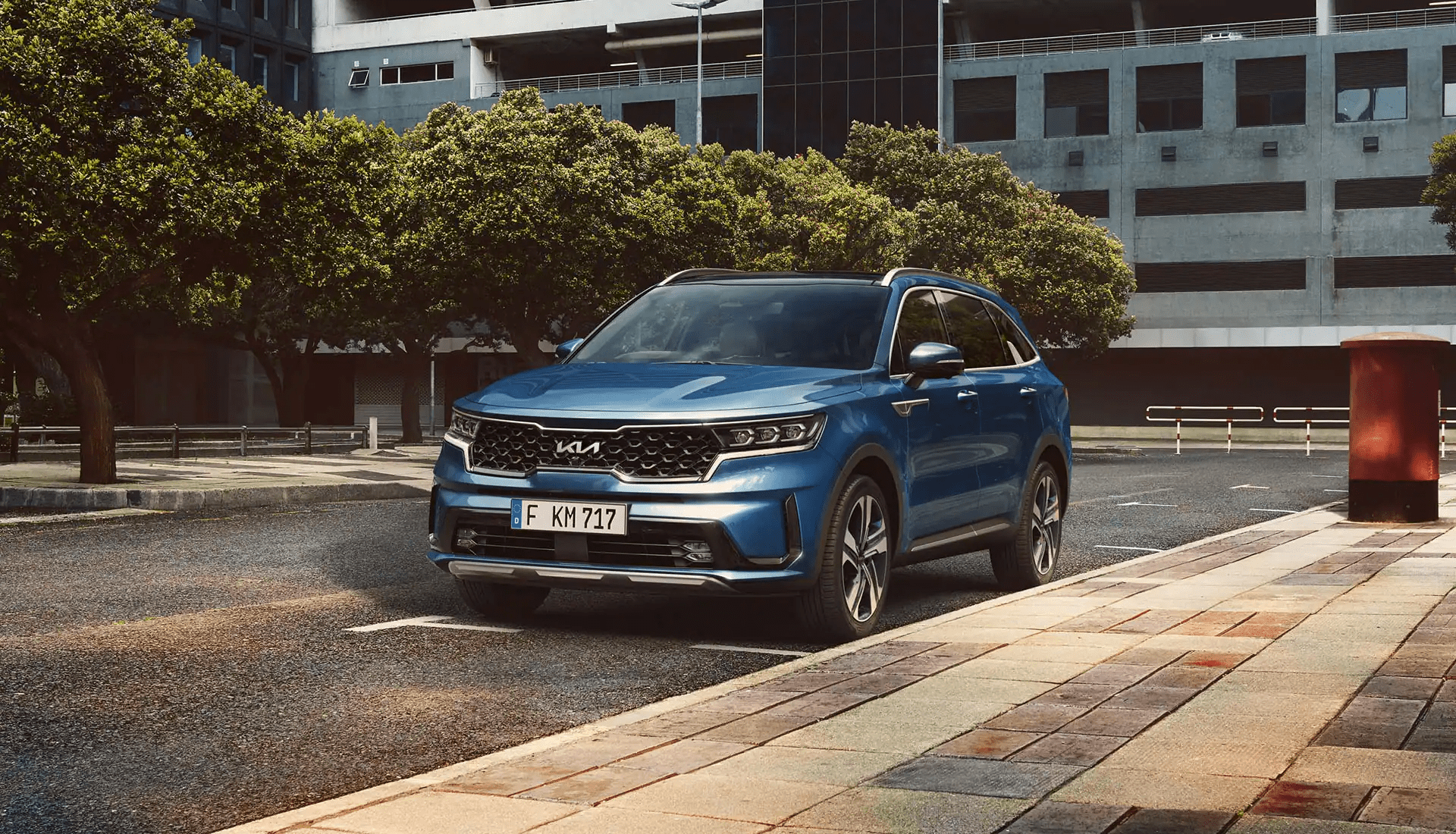 Sorento phev blauw