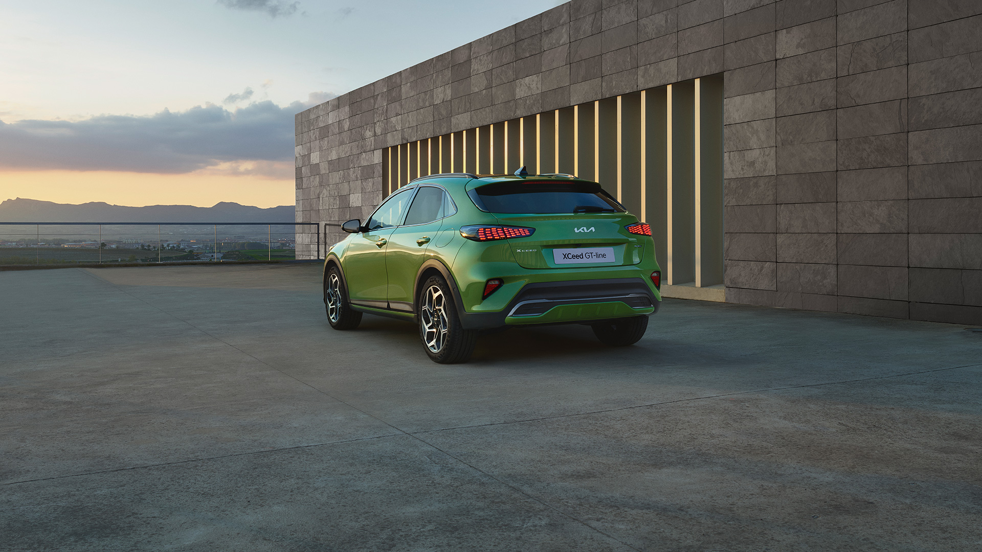 XCeed spirit green achterkant