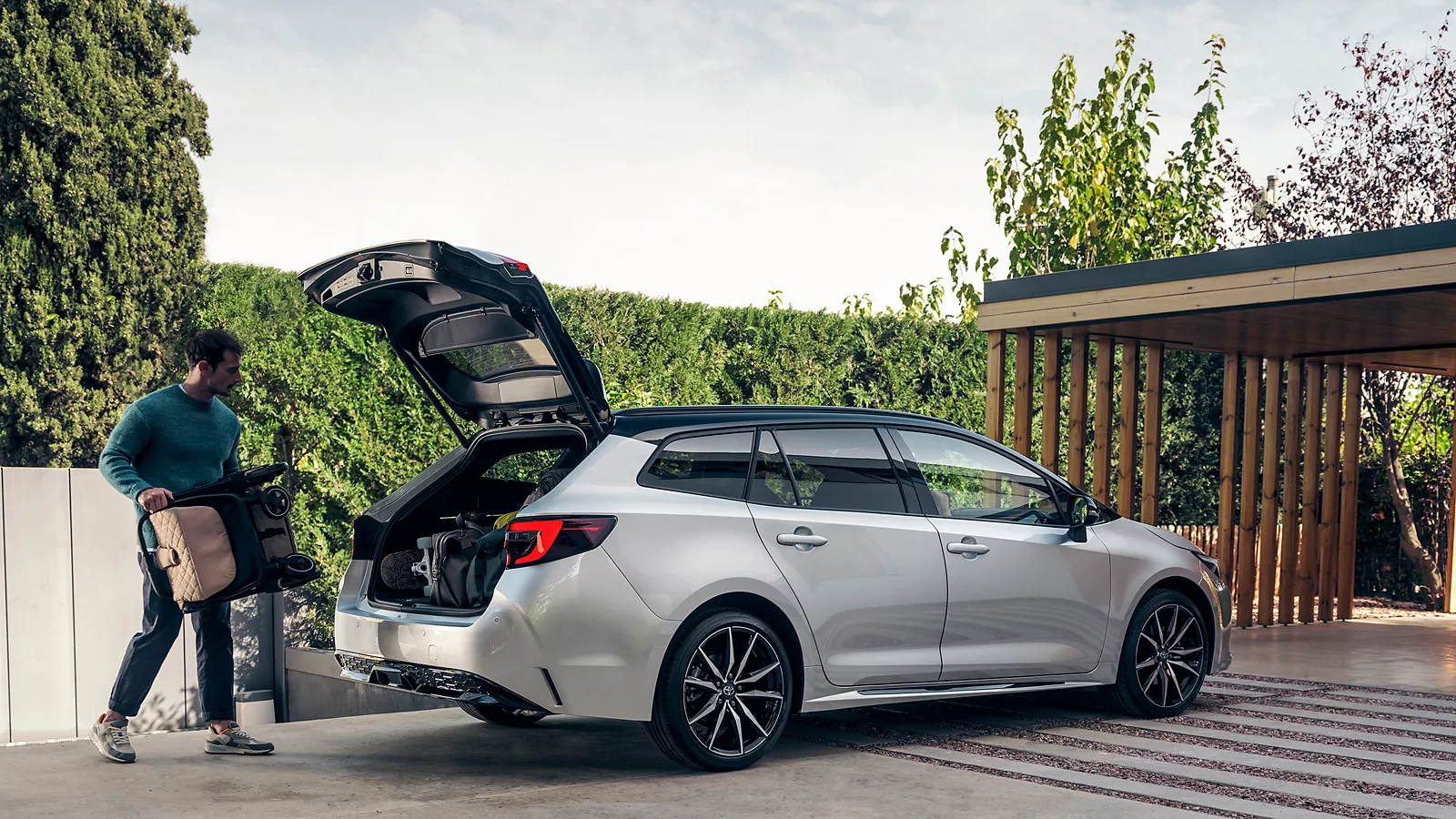 toyota corolla touring sports bagageruimte