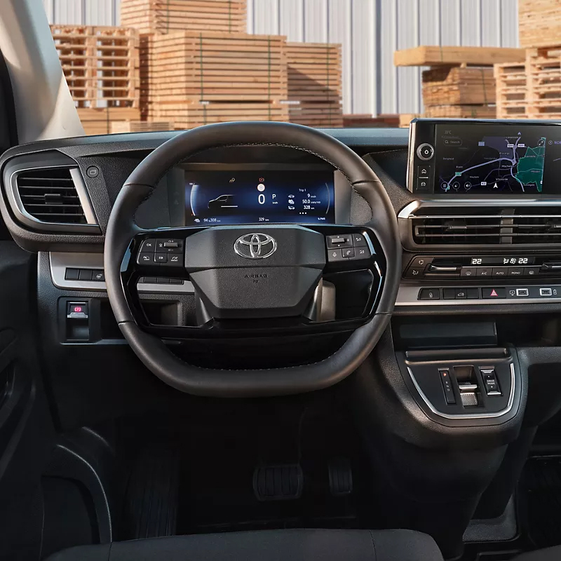 Toyota Proace interieur Kooijman Autogroep