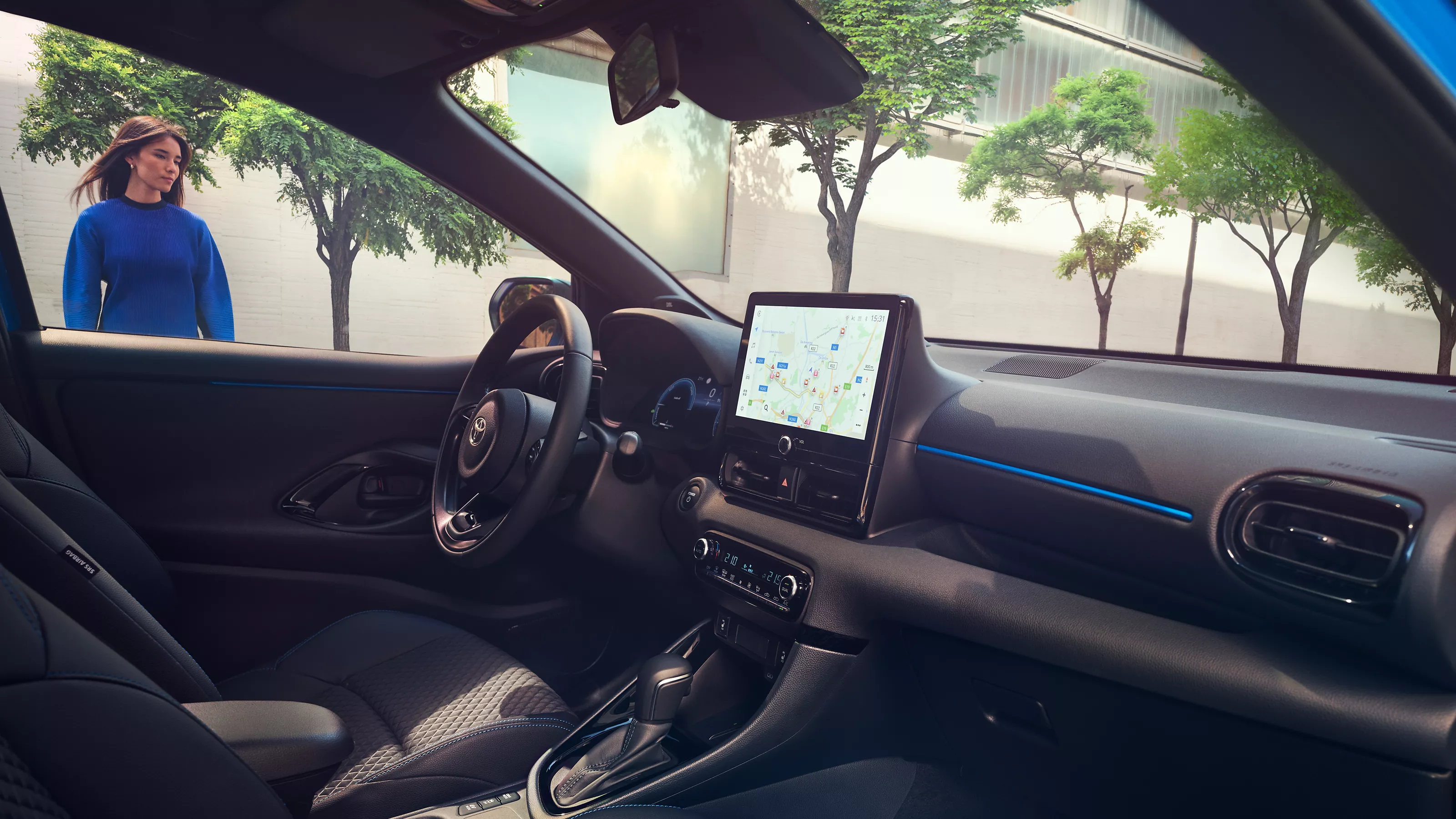 Toyota Yaris interieur Kooijman Autogroep