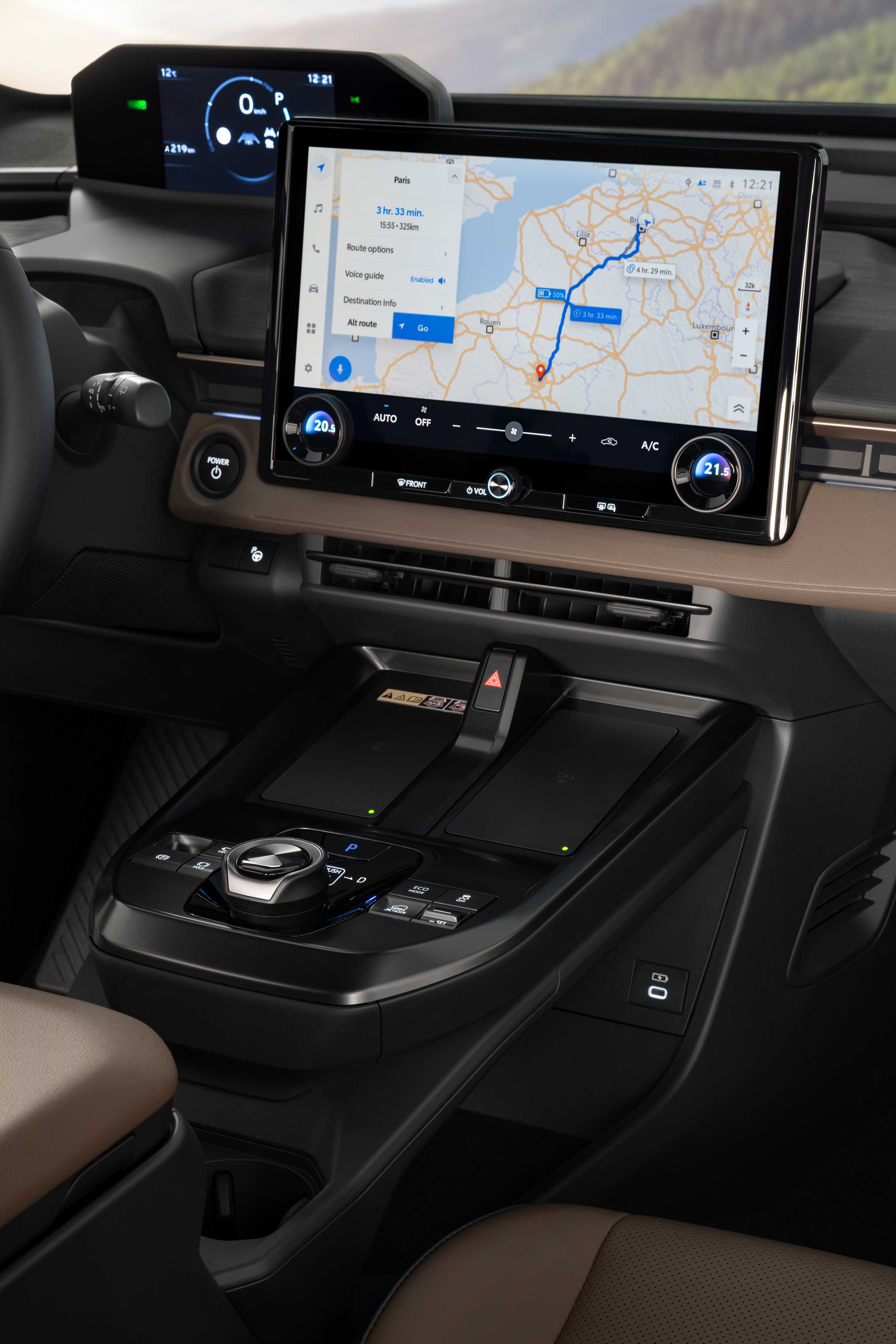 Toyota bZ4X Touring 2026 interieur scherm