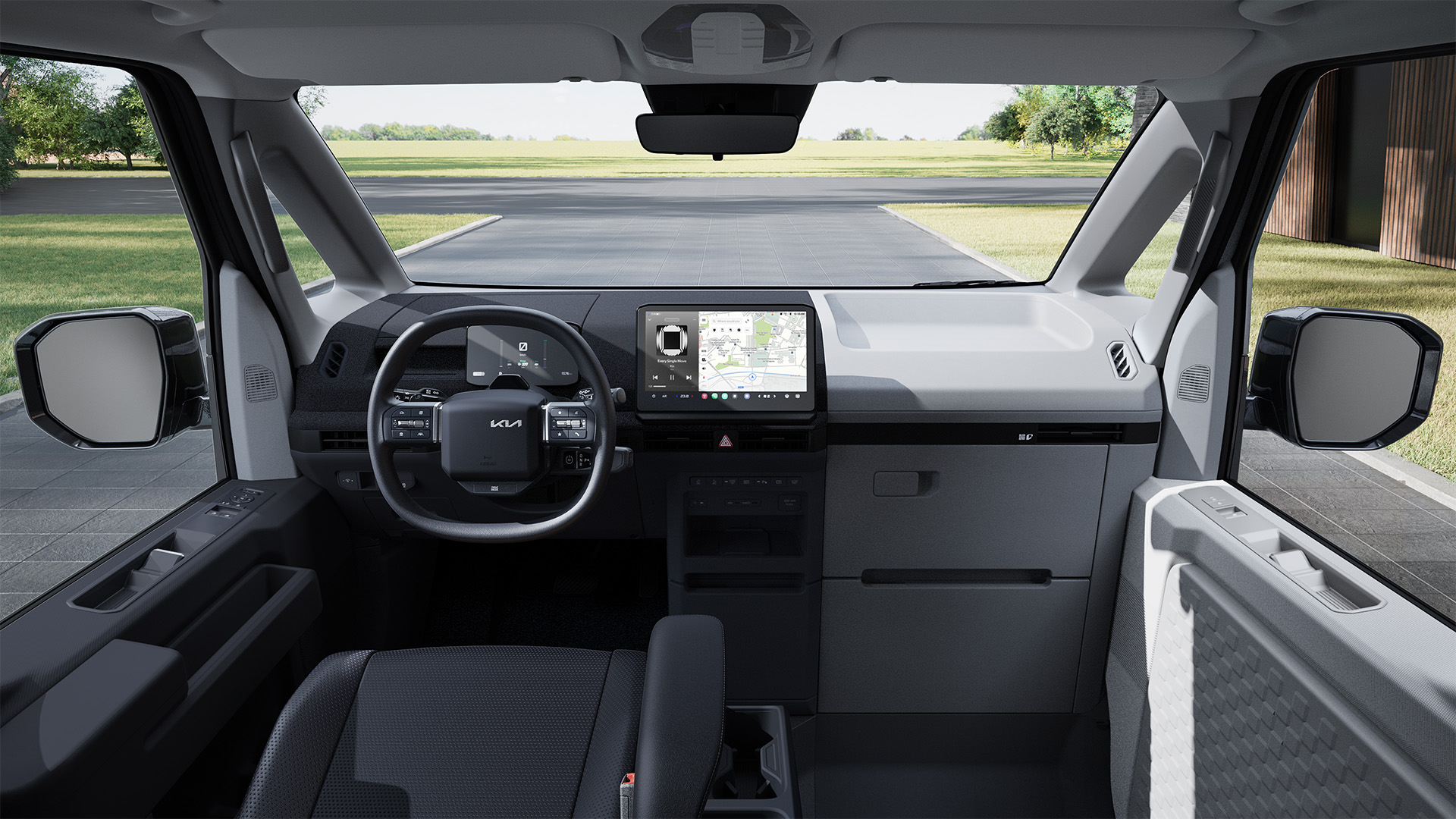 Kia PV5 Passenger dashboard interieur