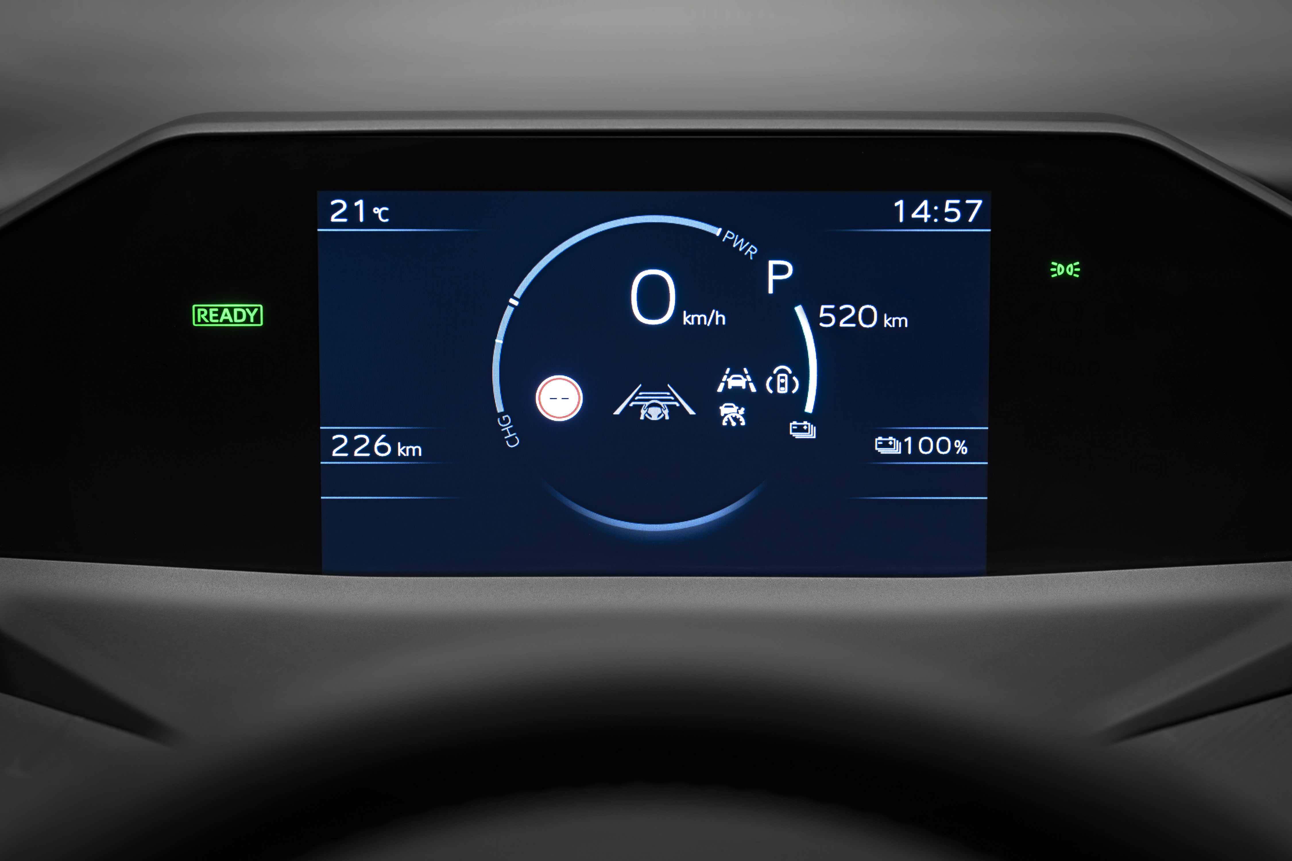 Nieuwe Toyota bZ4X dashboard