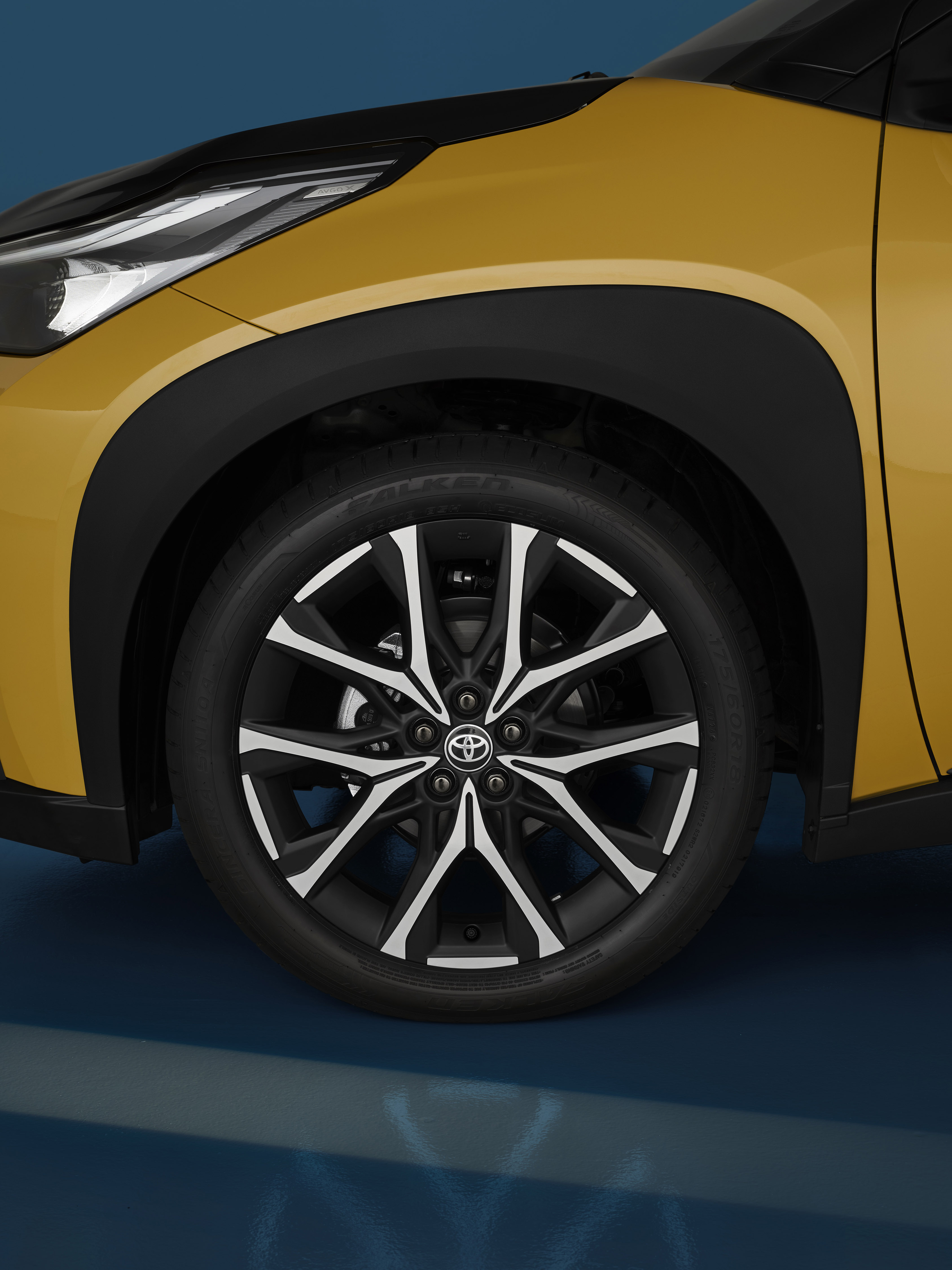 De nieuwe Toyota Aygo X GR SPORT velgen