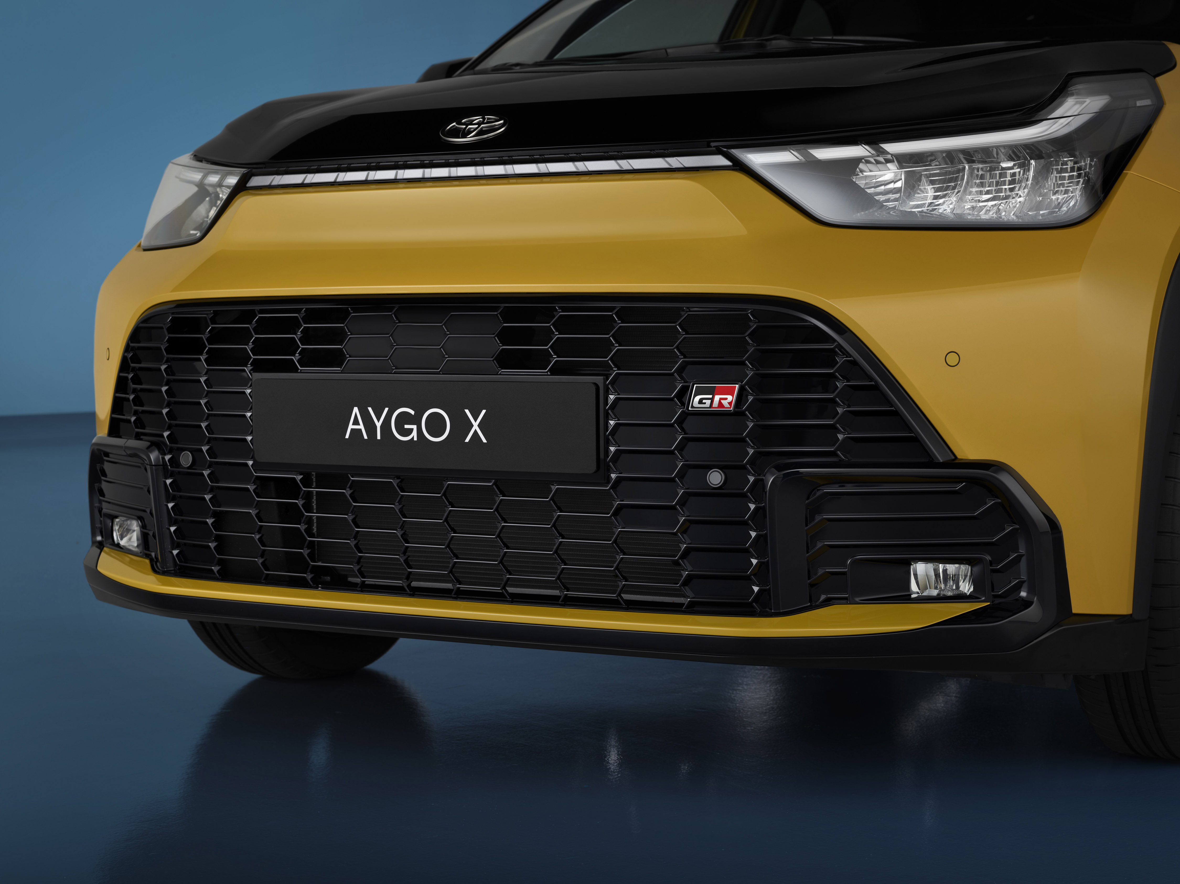 De nieuwe Toyota Aygo X GR SPORT voorkant