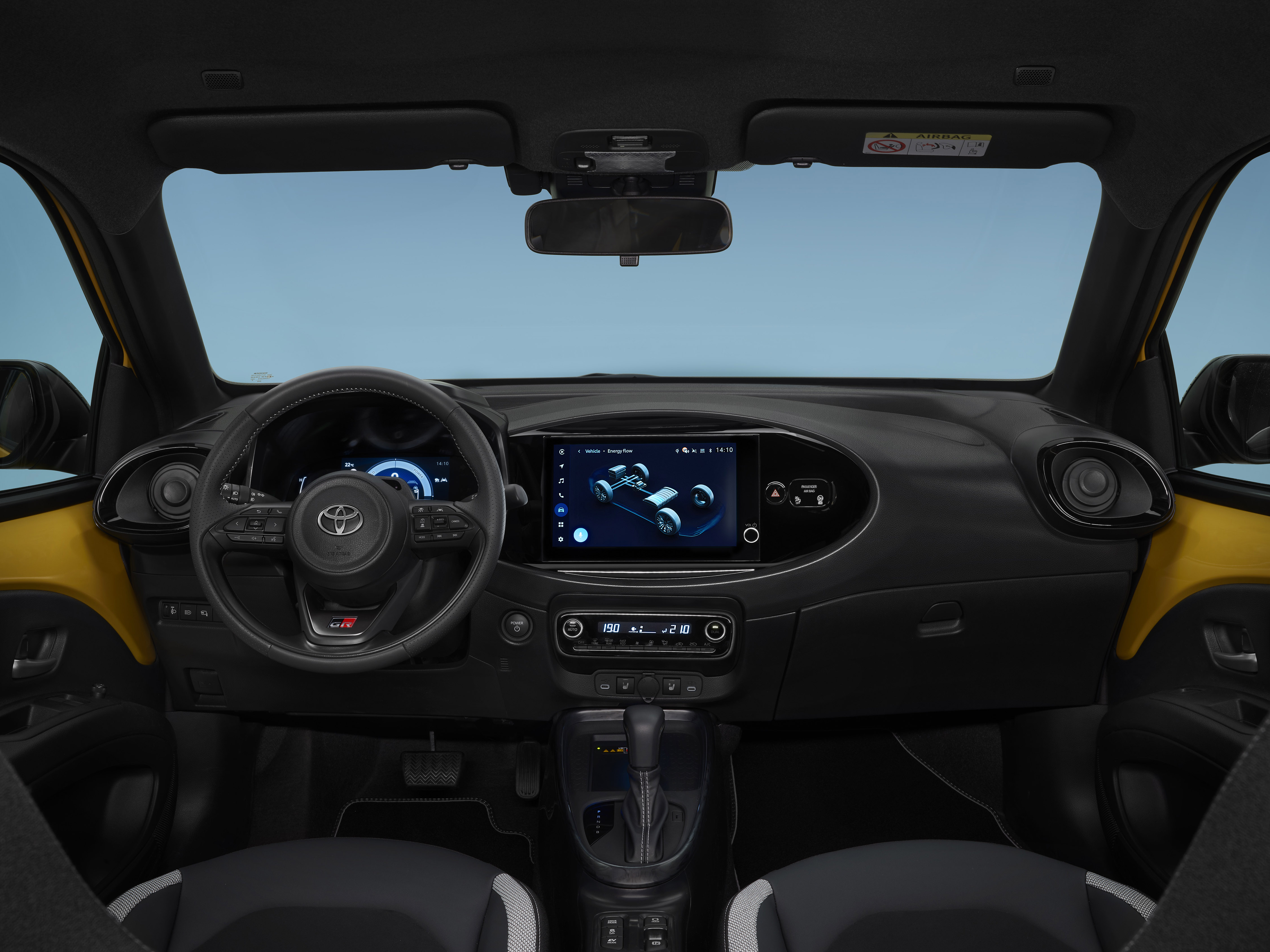 De nieuwe Toyota Aygo X GR SPORT interieur