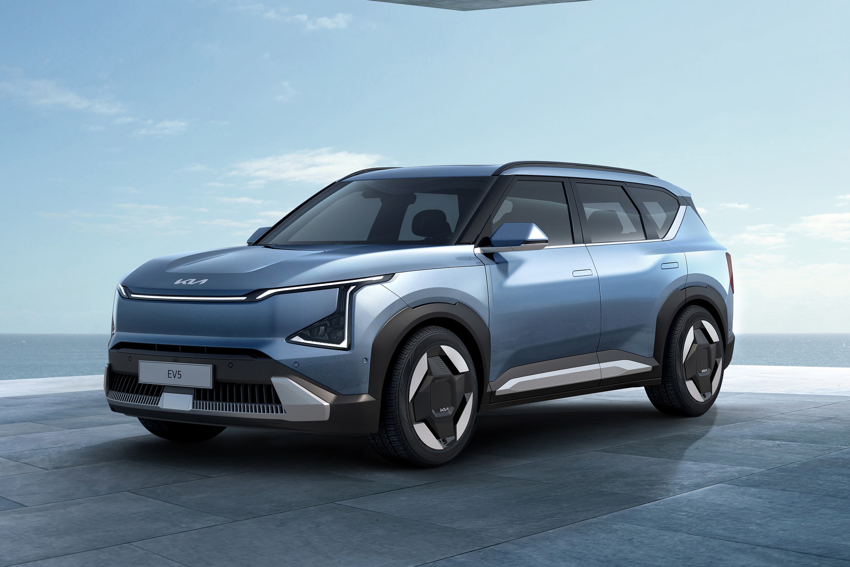 Kia EV5 voorkant kooijman autogroep
