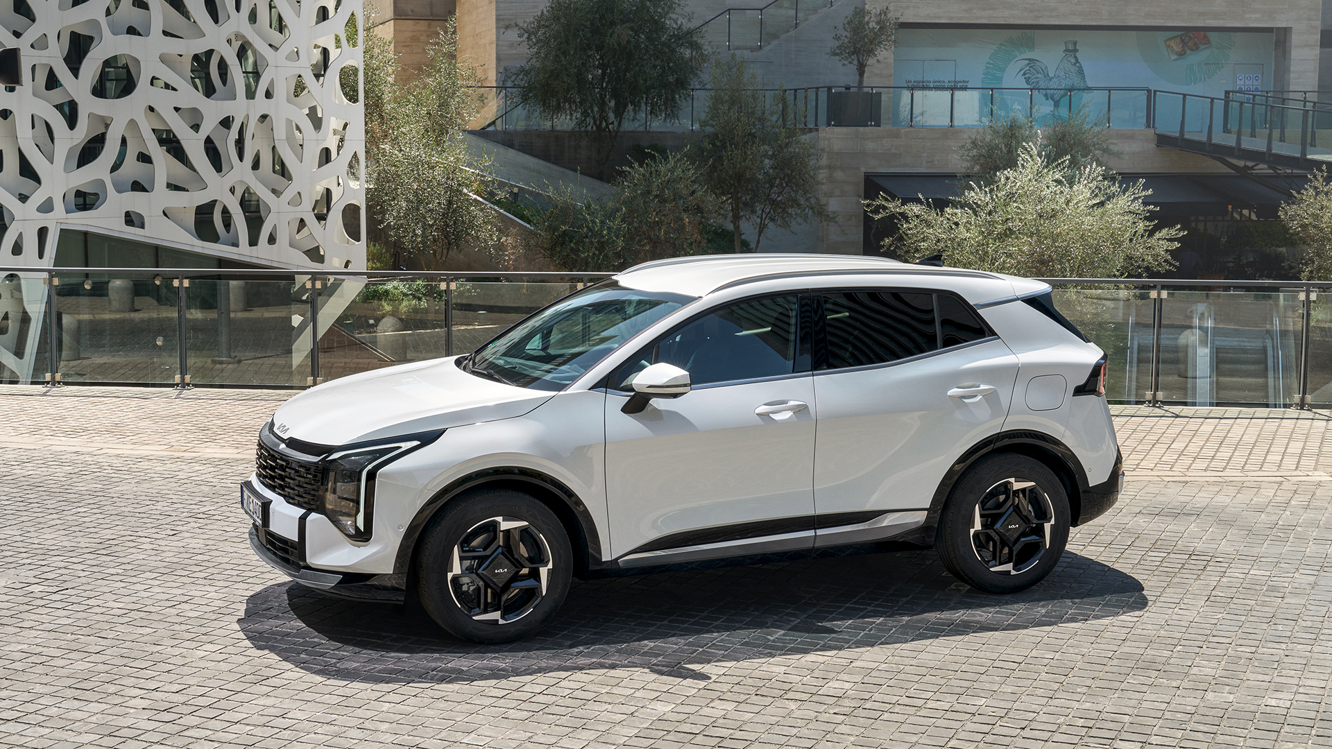 Nieuwe Kia Sportage zijaanzicht