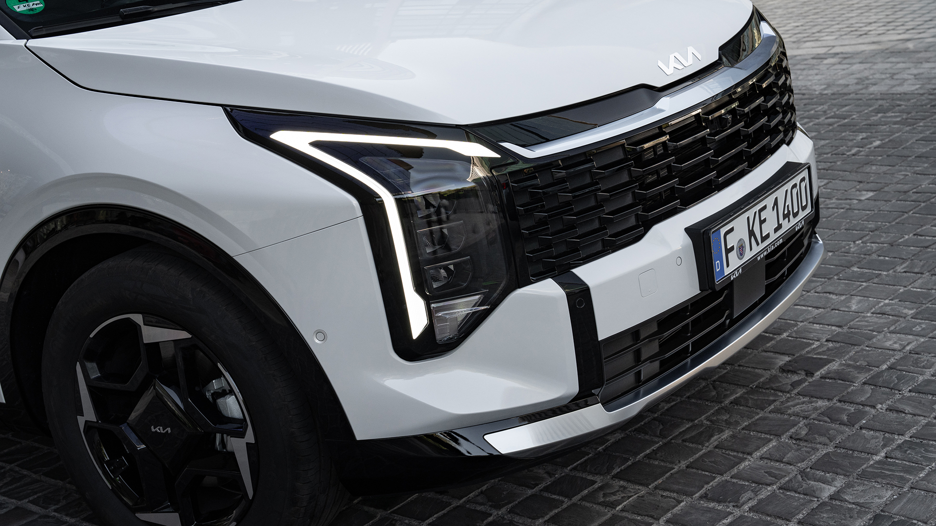 Nieuwe Kia Sportage neus