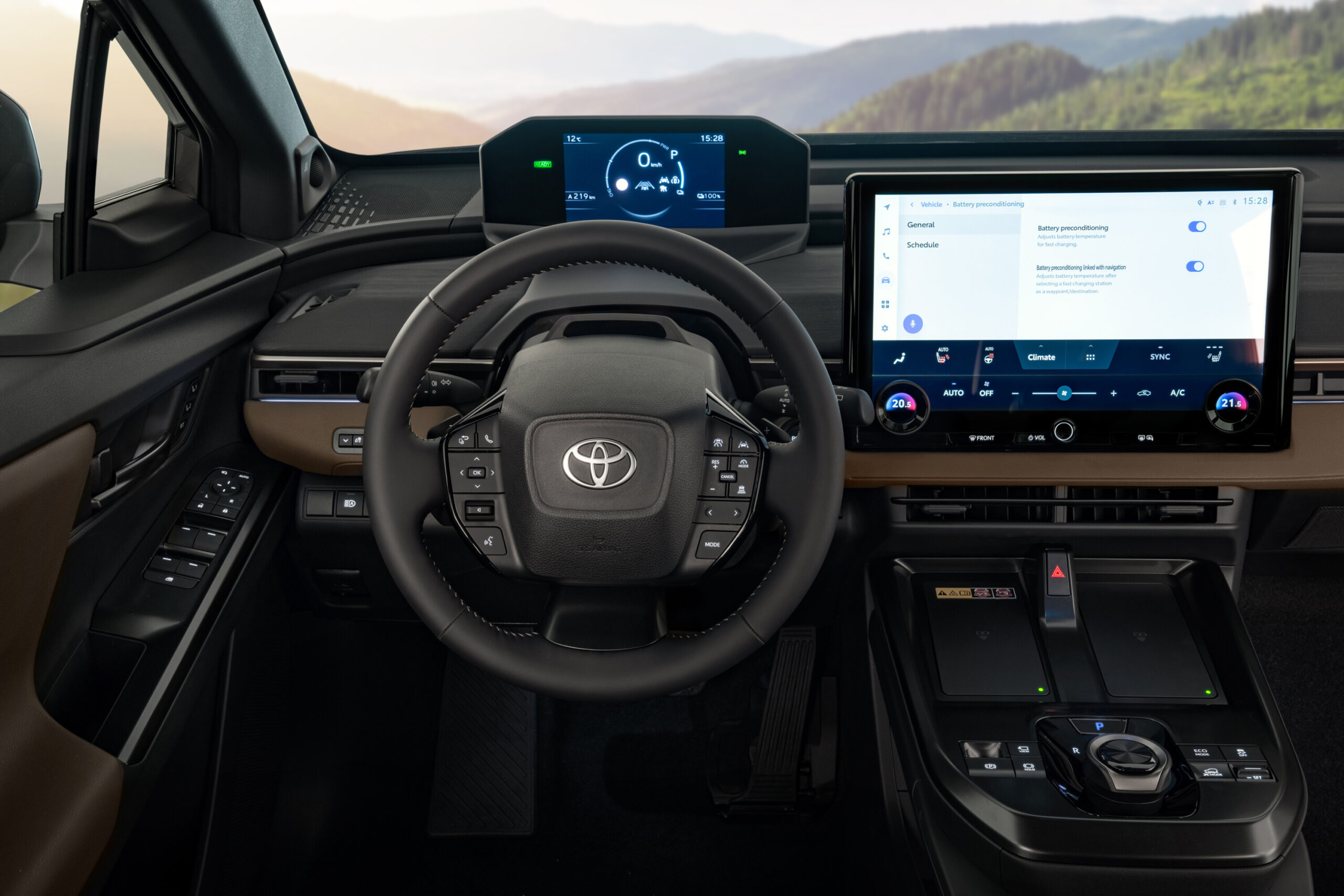 Toyota bZ4X Touring 2026 interieur