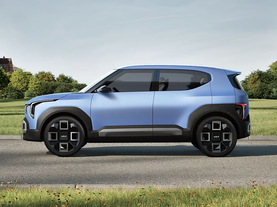 Kia EV2 concept zijaanzicht