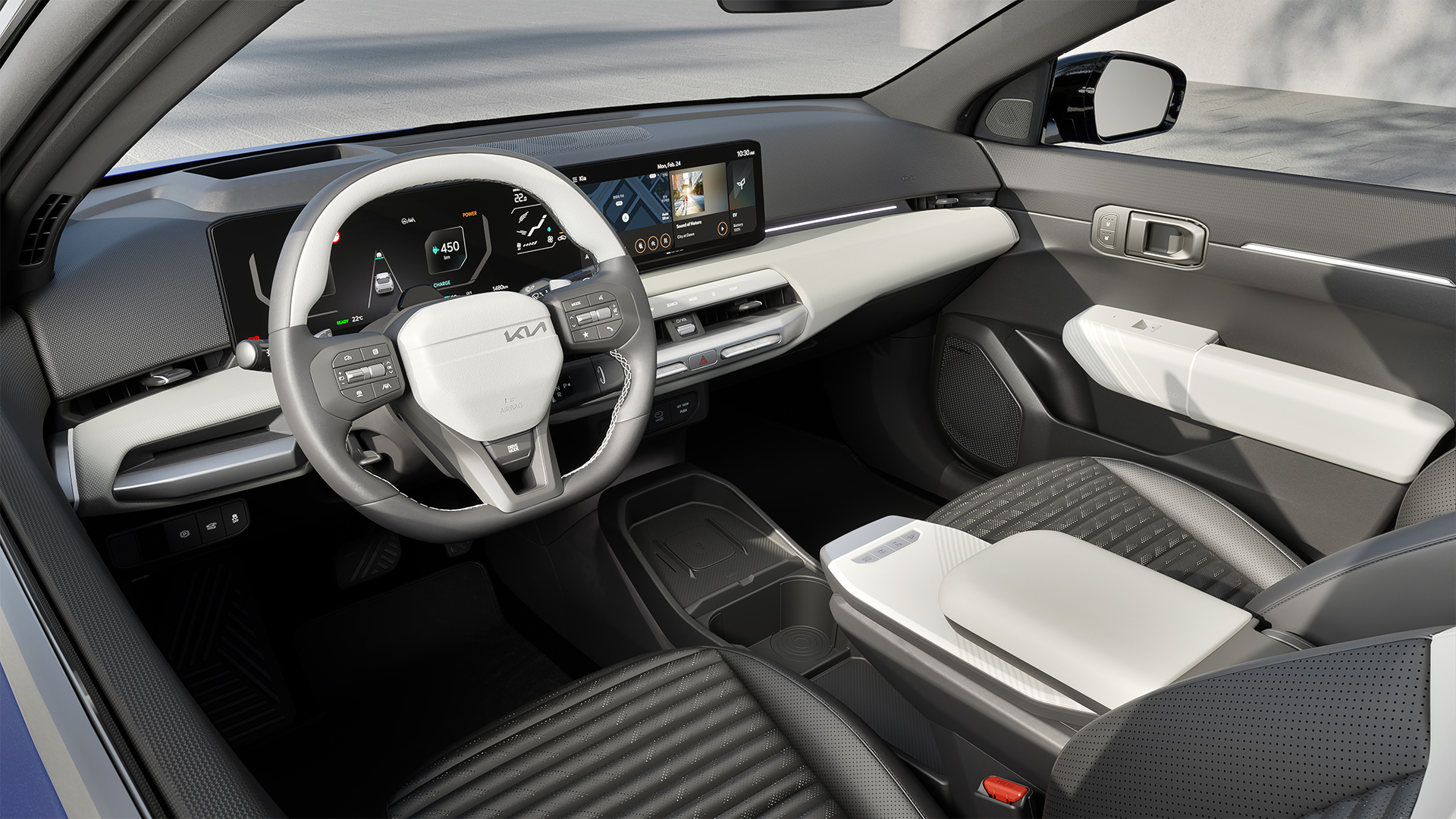 Kia EV4 Fastback interieur Gt-Line