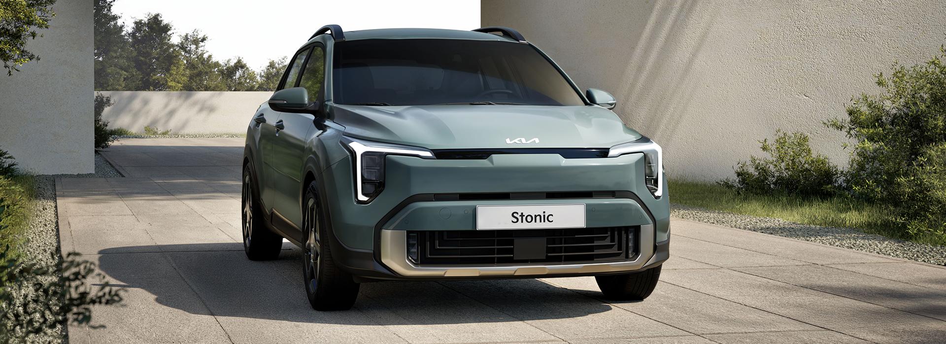 nieuwste kia stonic bij kia kooijman autgroep in showroom