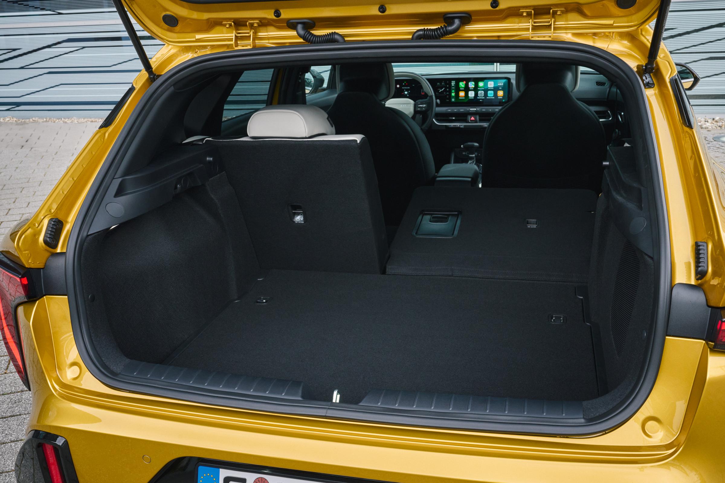 De nieuwe Kia K4 kofferbak