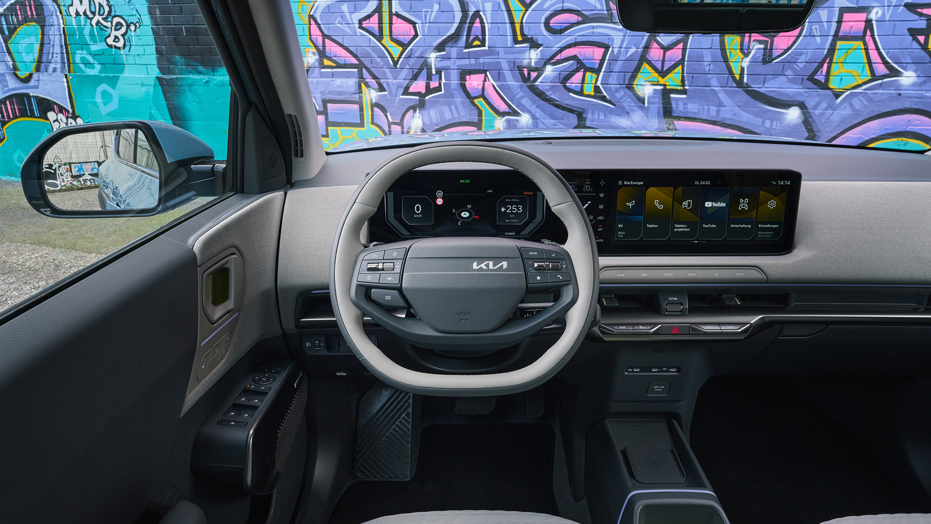 Kia EV2 dashboard interieur