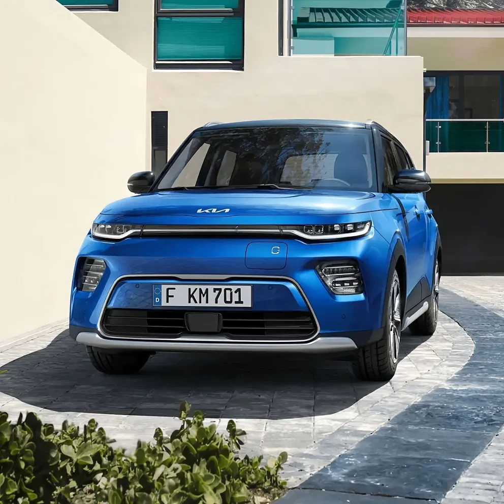 e-Soul blauw voorkant