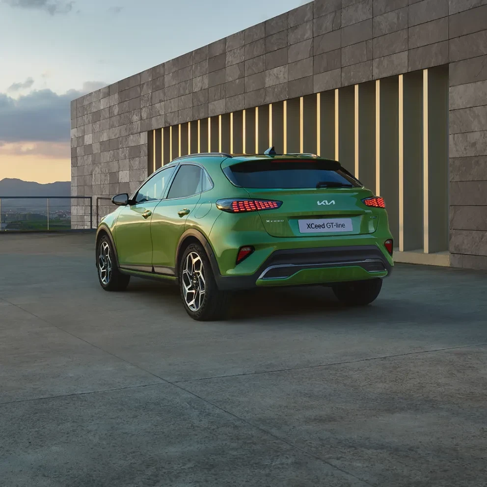 XCeed spirit green achterkant