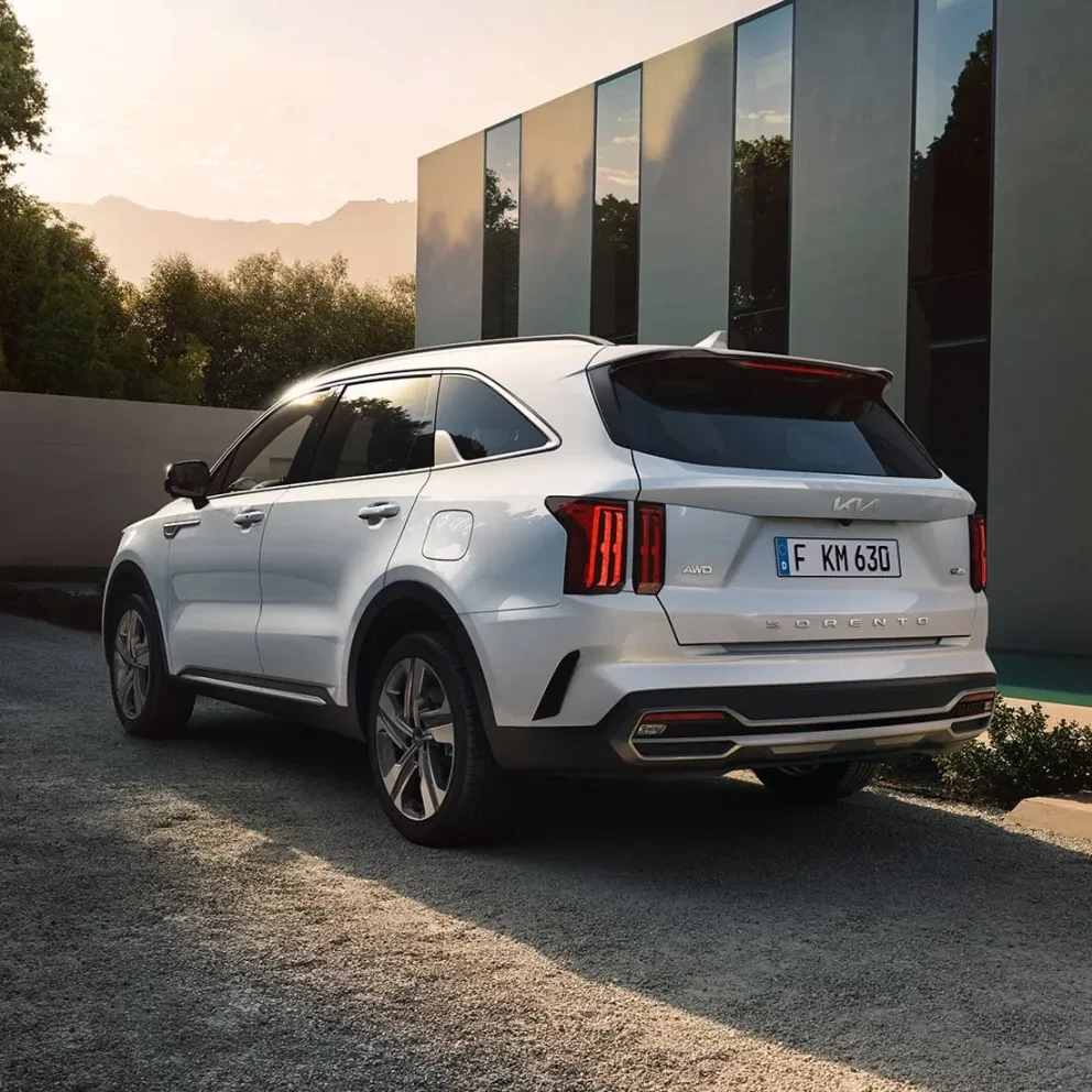 Sorento wit achterkant
