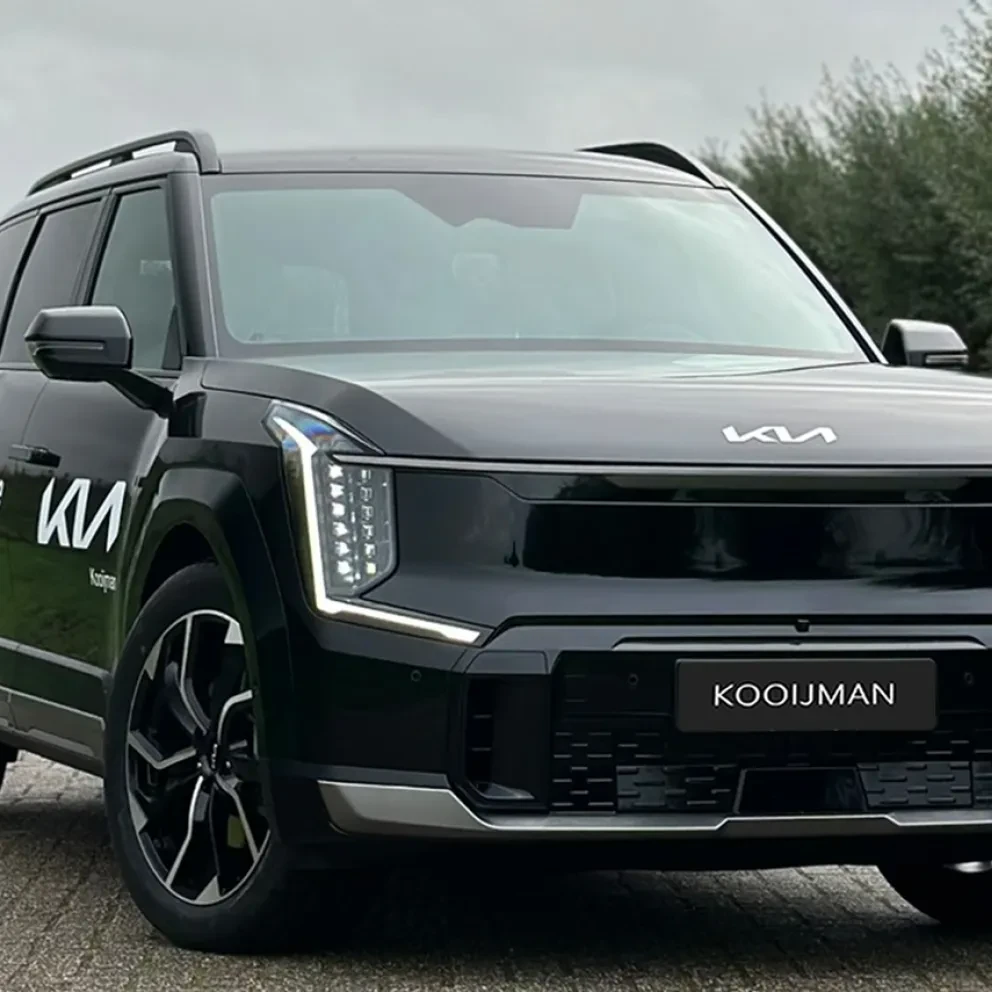 Kia EV9 banner kooijman autogroep