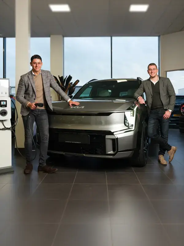 mick en juun kooijman kia ev9